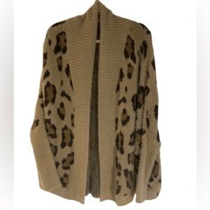 Leopard Print Cardigan x Very J Women’s L